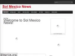 Sites similar to solmexiconews.com