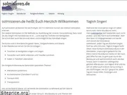 Sites similar to solmisieren.de