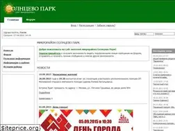 Sites similar to solncevopark.ru