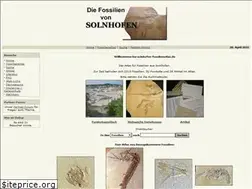 Sites similar to solnhofen-fossilienatlas.de