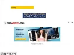 Sites similar to soloactores.com
