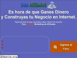 Sites similar to soloafiliados.com