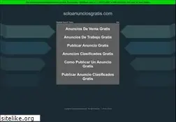 Sites similar to soloanunciosgratis.com