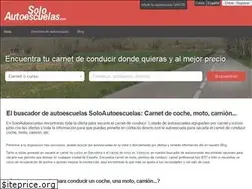 Sites similar to soloautoescuelas.com