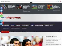 Sites similar to solodeportes.com.ve