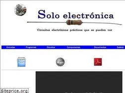 Sites similar to soloelectronica.net