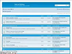 Sites similar to soloespolitica.com