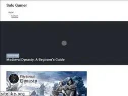 Sites similar to sologamer.net