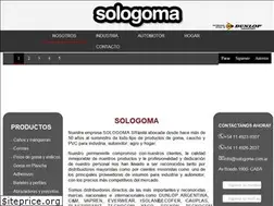 Sites similar to sologoma.com.ar