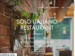 Sites similar to soloitalianorestaurant.com