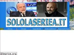 Sites similar to sololaseriea.it