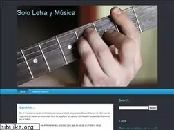 Sites similar to sololetraymusica.blogspot.com