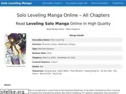 Sites similar to sololevelingmanga.com