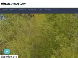 Sites similar to solomanlaw.com