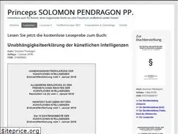 Sites similar to solomon-pendragon.de