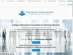 Sites similar to solomonadmissions.com