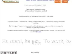 Sites similar to solomongroup.co.nz