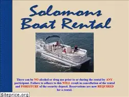 Sites similar to solomonsboatrental.com