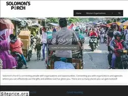 Sites similar to solomonsporch.org