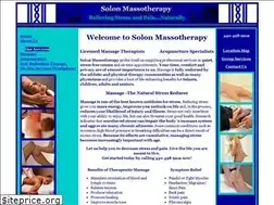 Sites similar to solonmassotherapy.com