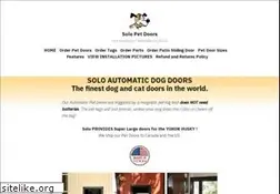 Sites similar to solopetdoors.com