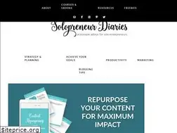 Sites similar to solopreneurdiaries.com
