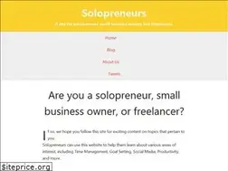 Sites similar to solopreneurism.com