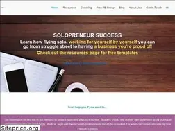 Sites similar to solopreneursuccess.com.au
