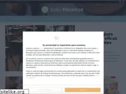Sites similar to solorecetas.com