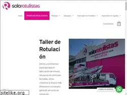 Sites similar to solorotulistas.com