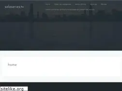 Sites similar to soloseries.tv