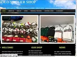 Sites similar to solosoccershop.com