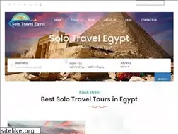 Sites similar to solotravelegypt.com