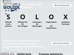 Sites similar to solox.de