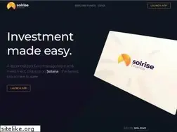 Sites similar to solrise.finance