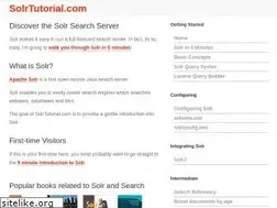 Sites similar to solrtutorial.com