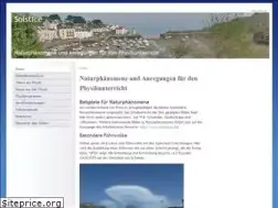 Sites similar to solstice.de