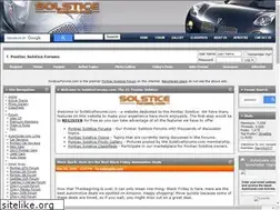 Sites similar to solsticeforums.com