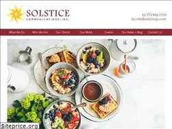 Sites similar to solsticepr.com