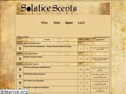Sites similar to solsticescents.forumotion.com