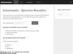 Sites similar to solucionarios.es