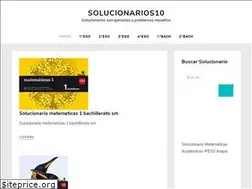 Sites similar to solucionarios10.com