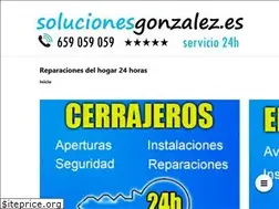 Sites similar to solucionesgonzalez.es