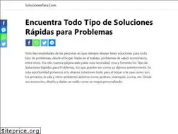 Sites similar to solucionespara.com