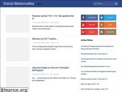 Sites similar to solusimatematika85.blogspot.com