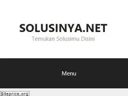 Sites similar to solusinya.net