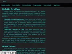 Sites similar to solutioinsilico.com