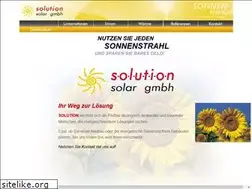 Sites similar to solution-solar.de