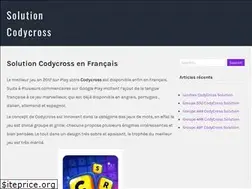 Sites similar to solutioncodycross.com