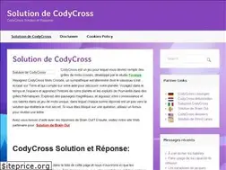 Sites similar to solutioncodycross.net